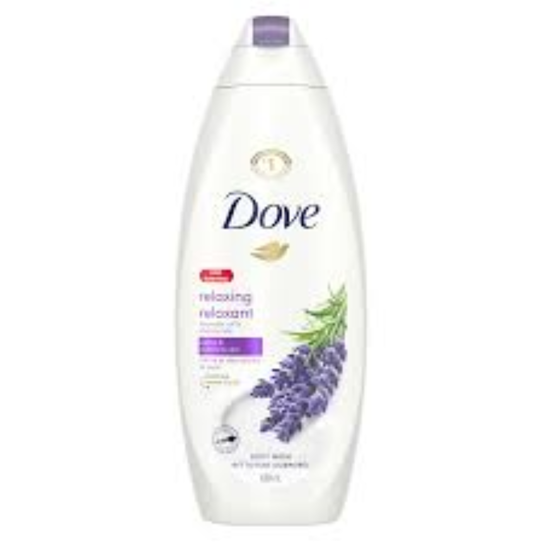 DOVE BODY WASH RELAXING LAVENDER 650ML